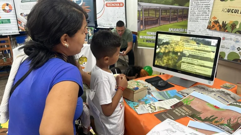 Com apoio do Governo do Amazonas, projeto populariza conhecimentos e pesquisas na área de aquicultura