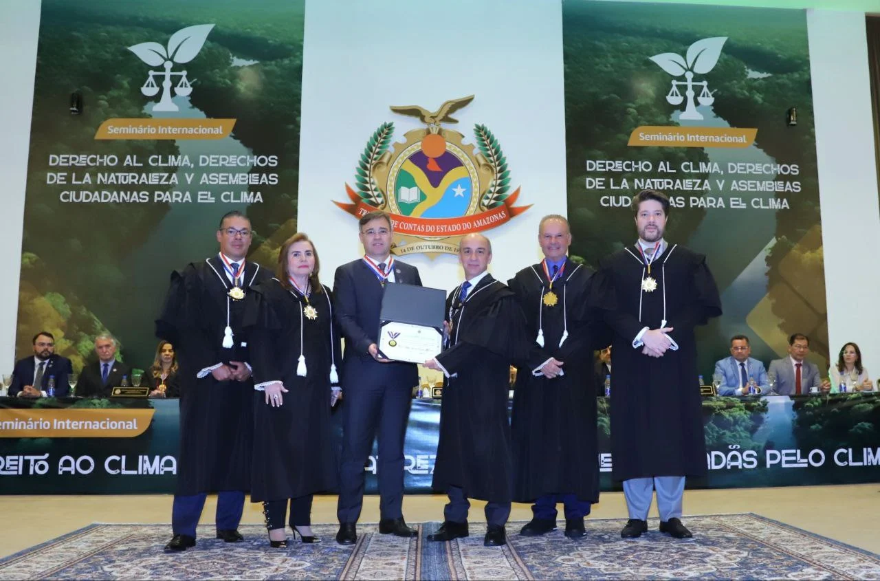 Com palestras de ministros do STF e STJ, TCE-AM dá início a seminário internacional sobre Direito ao Clima