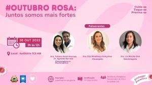 Conscientização: Roda de conversa do Outubro Rosa no TCE-AM