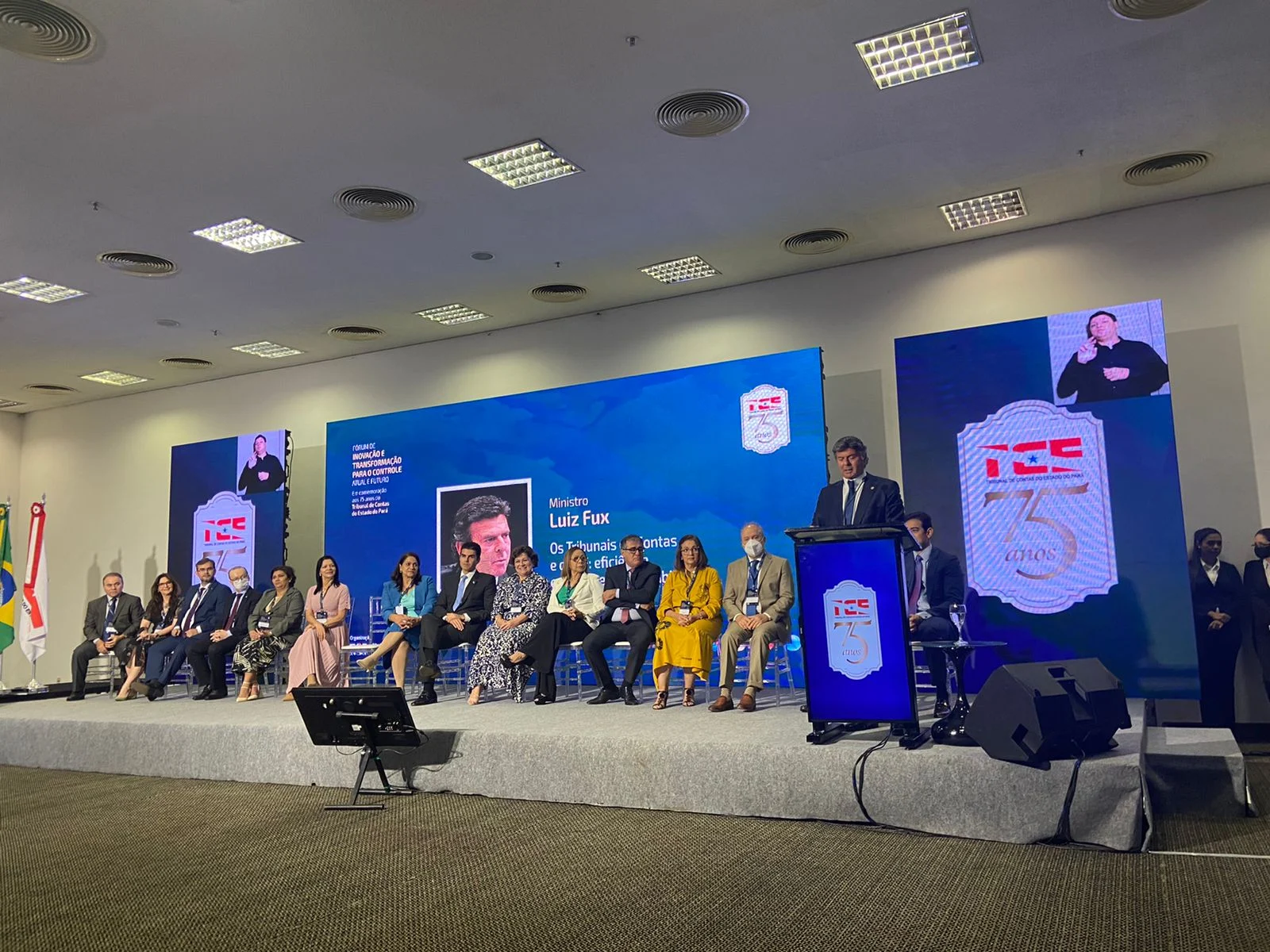 Conselheiros do TCE-AM prestigiam aniversário de 75 anos do TCE-Pará