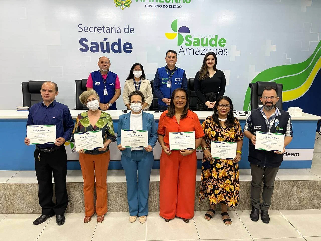 Conselho Estadual de Saúde realiza posse de novos membros eleitos em eleição suplementar 8 Conselho Estadual de Saúde realiza posse de novos membros eleitos em eleição suplementar