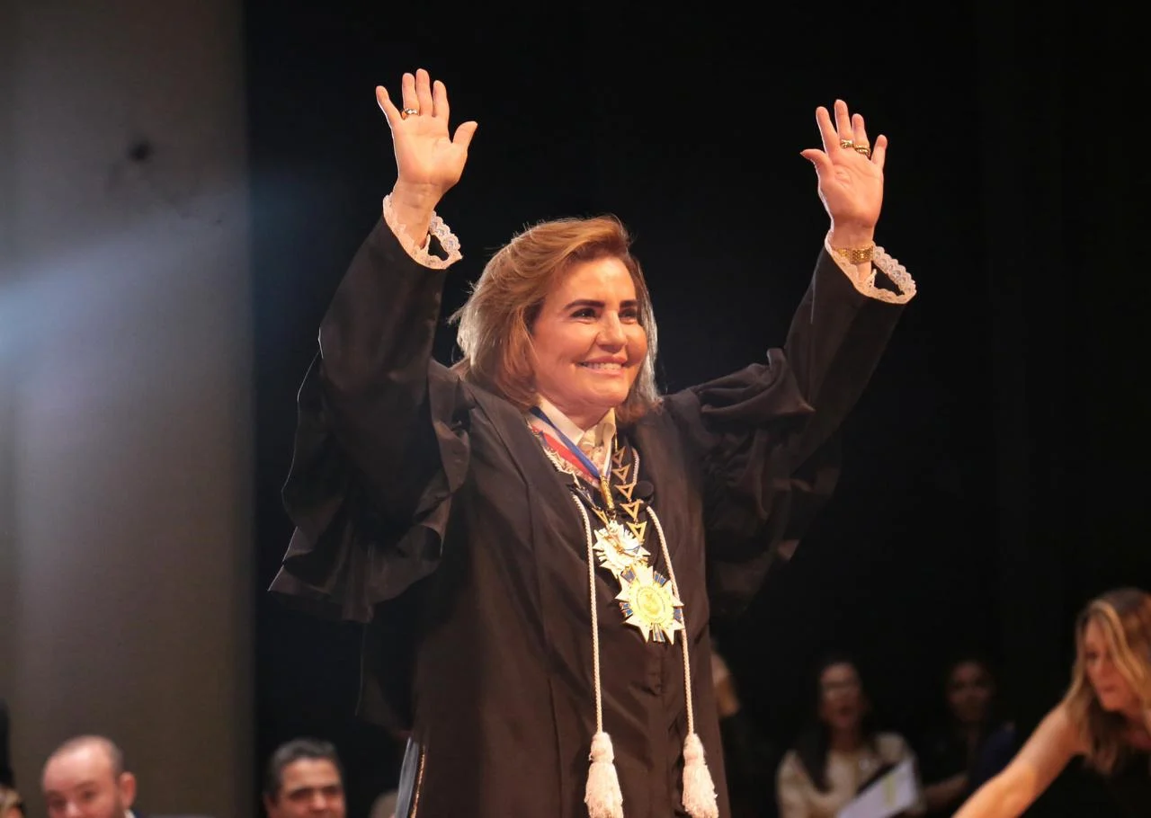 Controle Pedagógico E Reconhecimento Marcam Posse Emocionante De Conselheira Yara Lins Dos Santos, Nova Presidente Do Tce Am