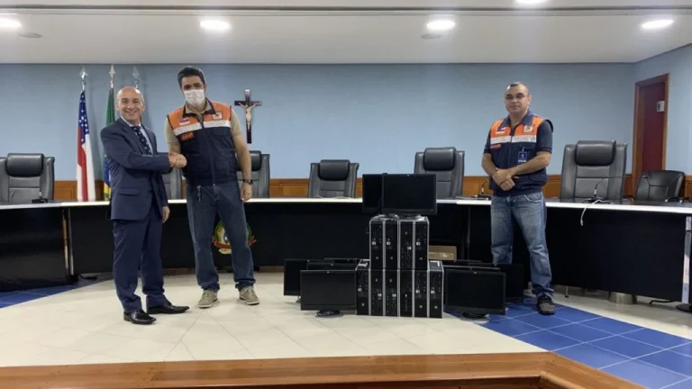 Defesa Civil Recebe Computadores Doados Pela Corte De Contas