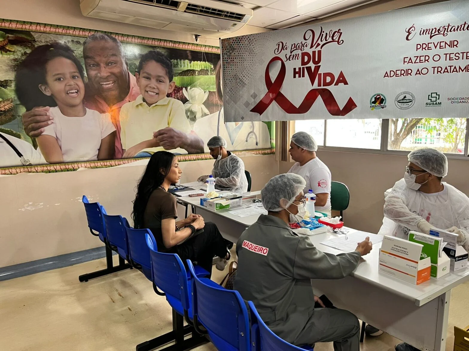 Dezembro Vermelho: Fundação de Medicina Tropical realiza ações para testagem rápida de ISTs 20 Dezembro Vermelho: Fundação de Medicina Tropical realiza ações para testagem rápida de ISTs