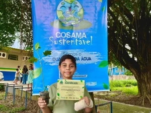 Dia Mundial da Educação Ambiental: Cosama realiza ação educativa com ênfase ao desperdício de água, no interior do Amazonas