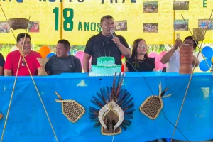 Educação indígena: lideranças celebram aniversário da escola Nuitu Nuitu Ymye, em Parintins