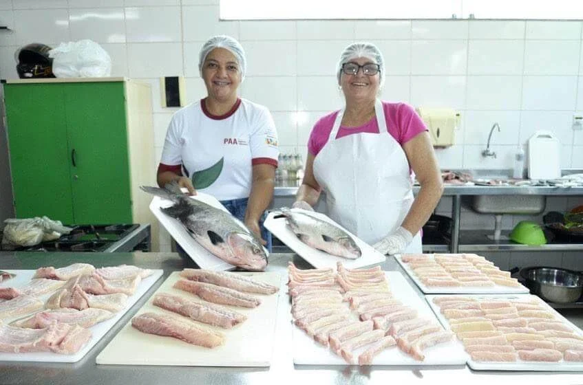 Em Manacapuru, Sepror capacita mulheres com curso de beneficiamento de pescado