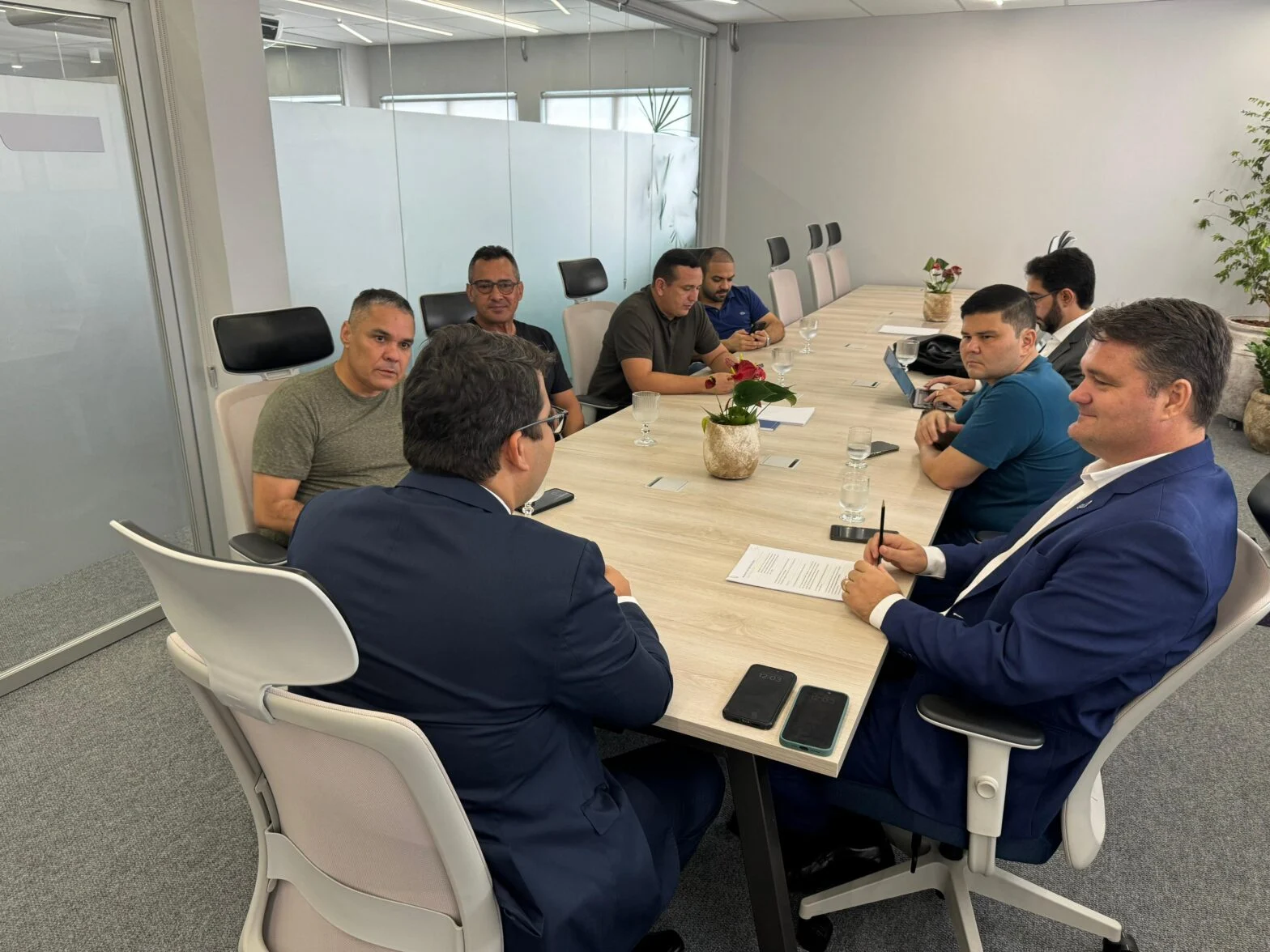 Em visita técnica, secretário de Segurança do Amazonas conhece projeto de recuperação de celular no Piauí 5 Em visita técnica, secretário de Segurança do Amazonas conhece projeto de recuperação de celular no Piauí