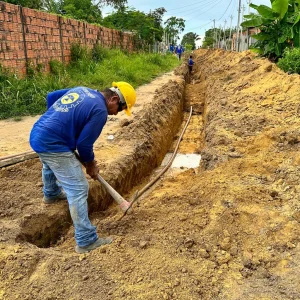 Expansão De água Do Saae Beneficia 800 Famílias Na Ocupação Do Pascoal Allágio