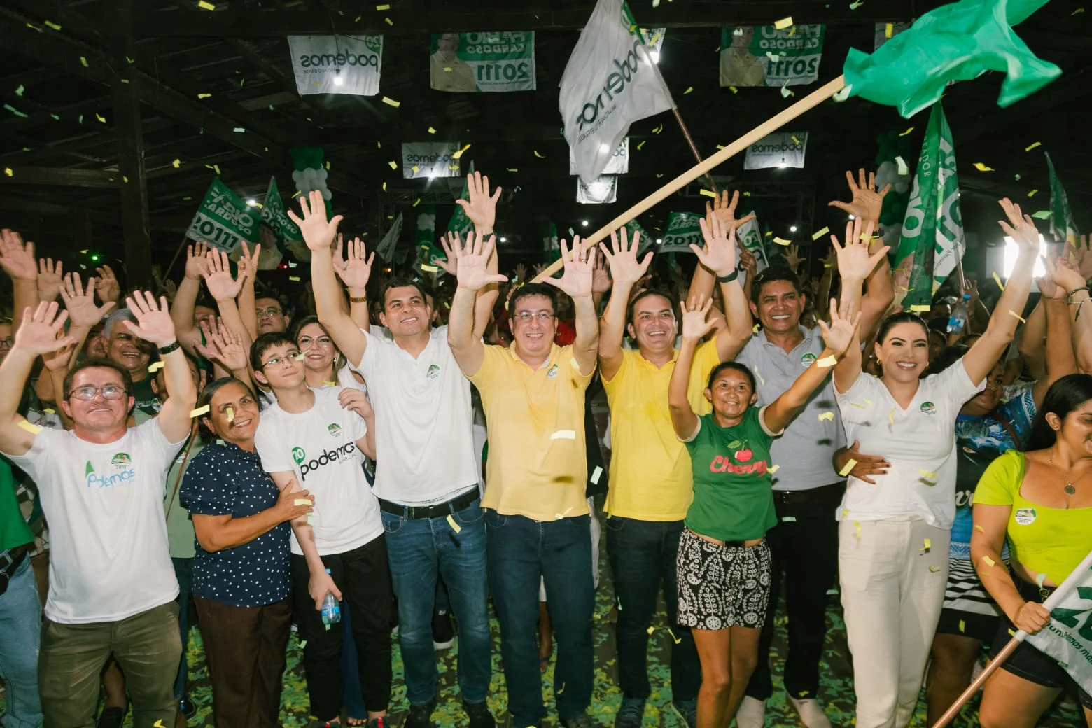 Fábio Cardoso tem apoio do povo e autoridades políticas municipais, estaduais e federais