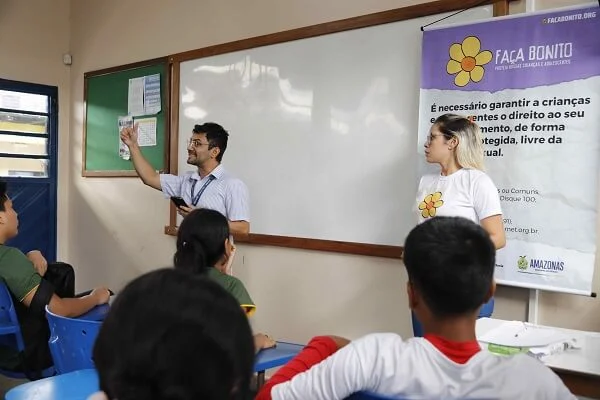 ‘Faça Bonito’: atividades em escolas alcança mais uma escola da rede pública estadual 9 ‘Faça Bonito’: atividades em escolas alcança mais uma escola da rede pública estadual