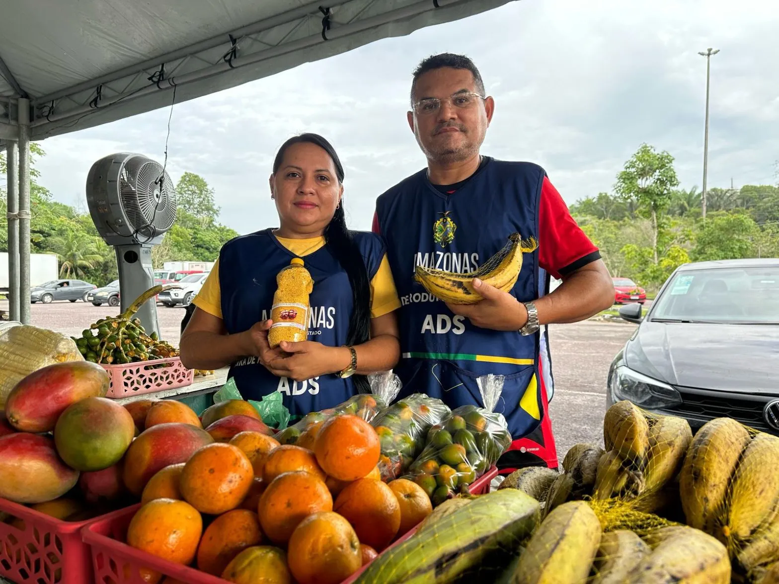 Feira de Produtos Regionais da ADS terá edições mensais, às sextas-feiras, no estacionamento do Sistema Sepror