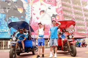 Festival De Parintins 2024  Ecorota Do ‘recicla, Galera’ Inova Ao Trocar Recicláveis Por Flal