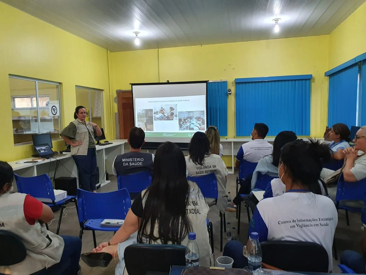 FVS-RCP realiza visita técnica para fortalecer ações de monitoramento e resposta a emergências, em Parintins