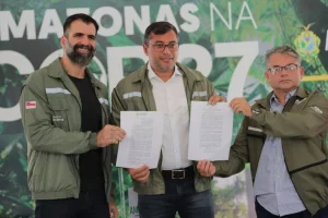 Governador Wilson Lima Assina Decreto Sobre Cotas De Crédito De Carbono No Estado E Anuncia Equipe Para Cop 27