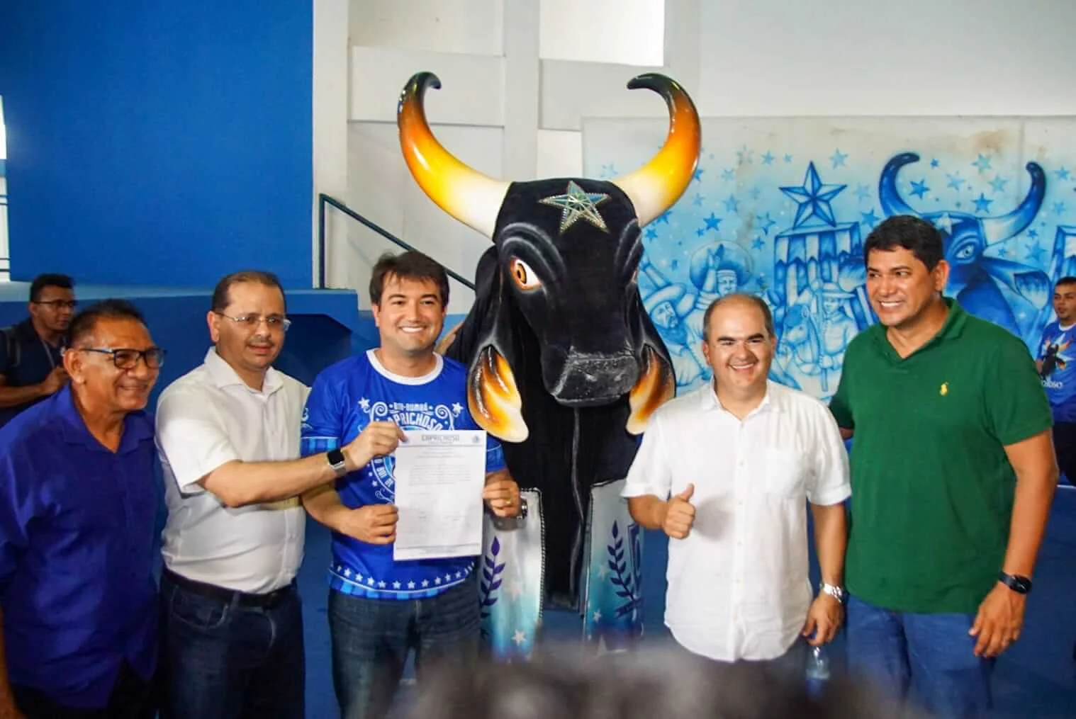 Grupo Samel Assina Contrato Com O Boi Caprichoso E Se Torna Patrocinador Oficial Do Festival De Parintins
