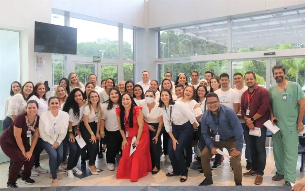 Hospital Delphina Aziz e UPA Campos Sales homenageiam pacientes em comemoração pela chegada do Natal e Ano Novo 2 Hospital Delphina Aziz e UPA Campos Sales homenageiam pacientes em comemoração pela chegada do Natal e Ano Novo