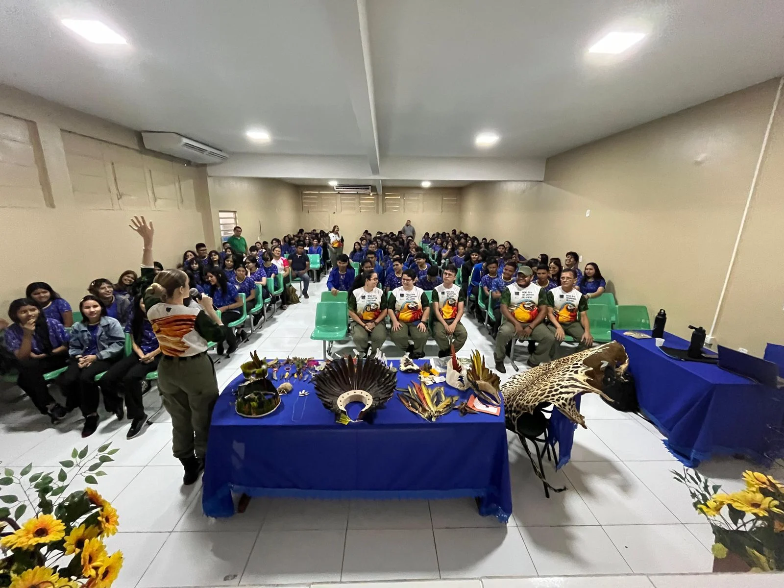Ibama realiza palestras em escolas de Parintins