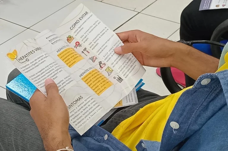 Julho Amarelo  Fvs Rcp Oferece Testes Rápidos E Orientações Para Prevenção Das Hepatites