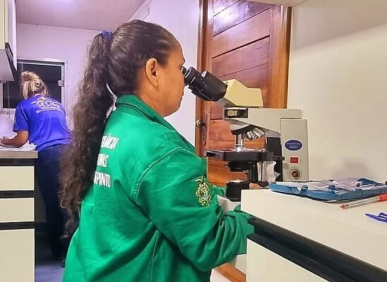 Malária: FVS-RCP realiza apoio técnico para combate à malária em Maués