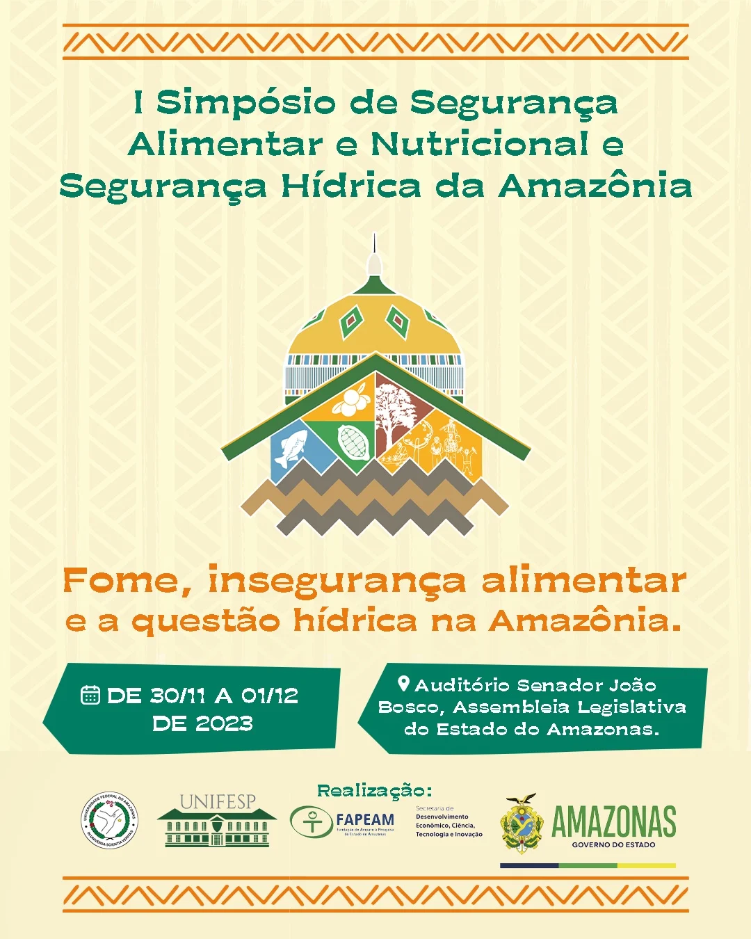 Manaus Será Sede Da Primeira Edição Do Simpósio Sobre Segurança Alimentar E Hídrica Na Amazônia 