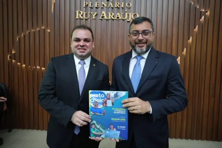 Na abertura dos trabalhos legislativos, Wilson Lima ressalta alinhamento entre poderes e manutenção de investimentos em áreas prioritárias em meio a desafios