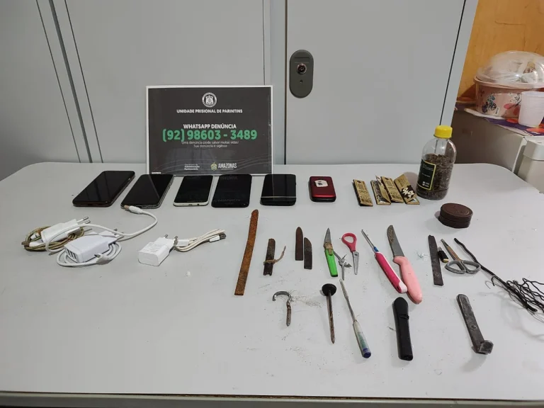 Operação Hórus Encontra Materiais Ilícitos No Presídio De Parintins