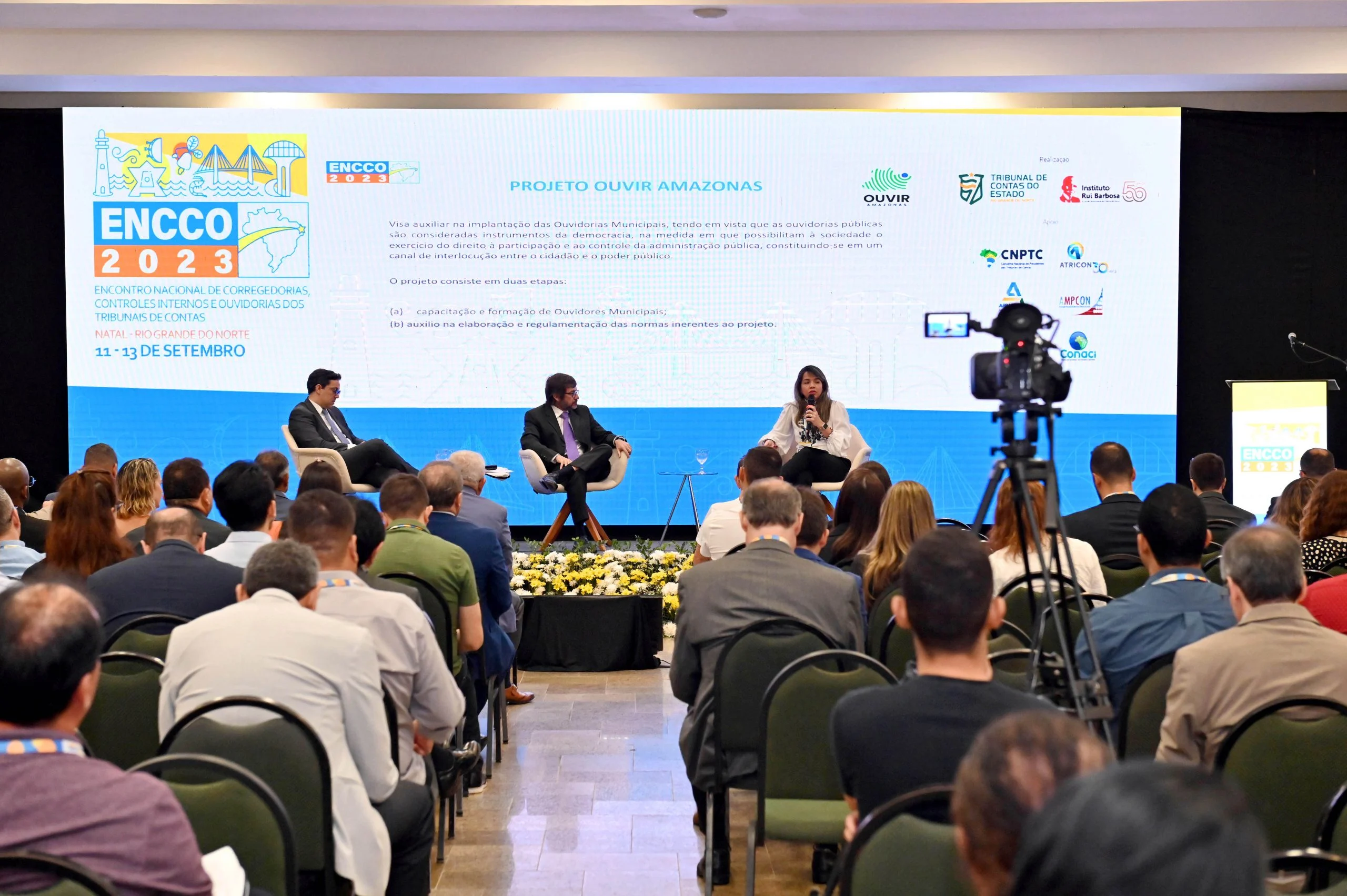 Ouvidoria do TCE-AM apresenta projetos de destaque em evento nacional em Natal-RN