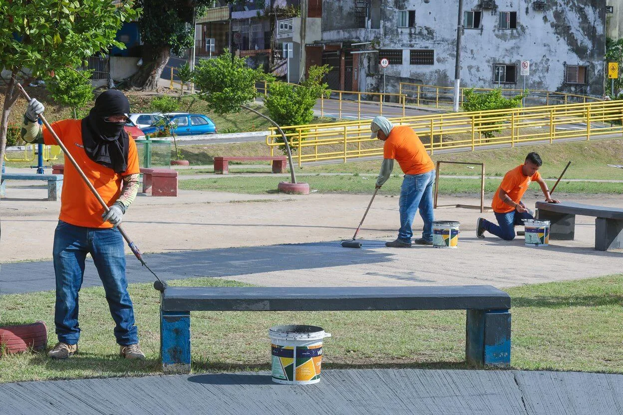 Parceria Entre Governo E Prefeitura Garante Manutenção De Parques Construídos Pelo Prosamin