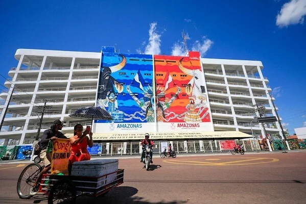 Parintins 2023: Governo do Amazonas conclui montagem do palco da Festa dos Visitantes 6 Parintins 2023: Governo do Amazonas conclui montagem do palco da Festa dos Visitantes