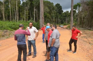 Cerca De 40 Km De Asfalto São Implementados Nas Estradas Que Ligam Monte Sinai, Mocambo E Caburi