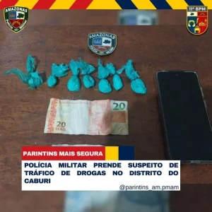 Pmam Prende Suspeito De Tráfico De Drogas Após Denúncias No Distrito Do Caburi