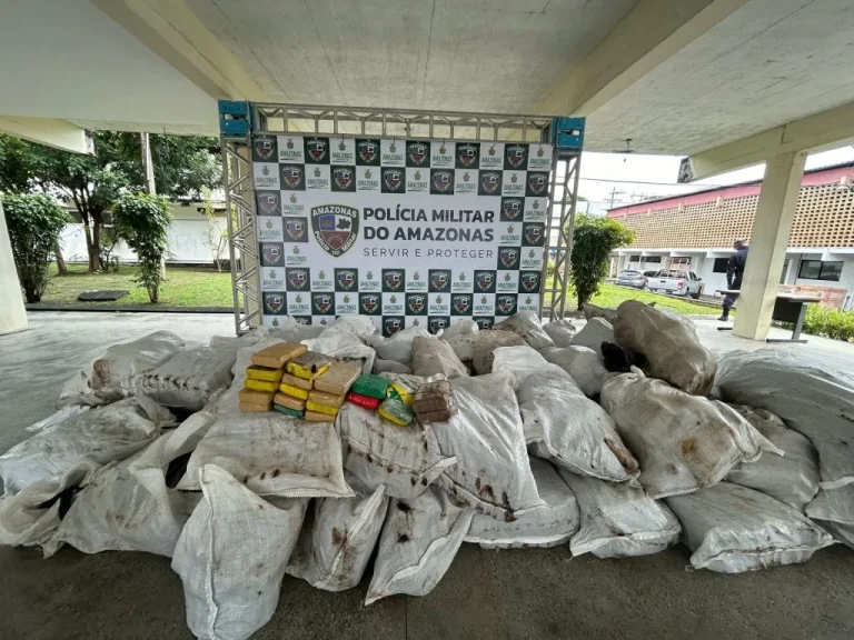 Polícia Militar do Amazonas apreende duas toneladas de drogas em operação no Alto Solimões