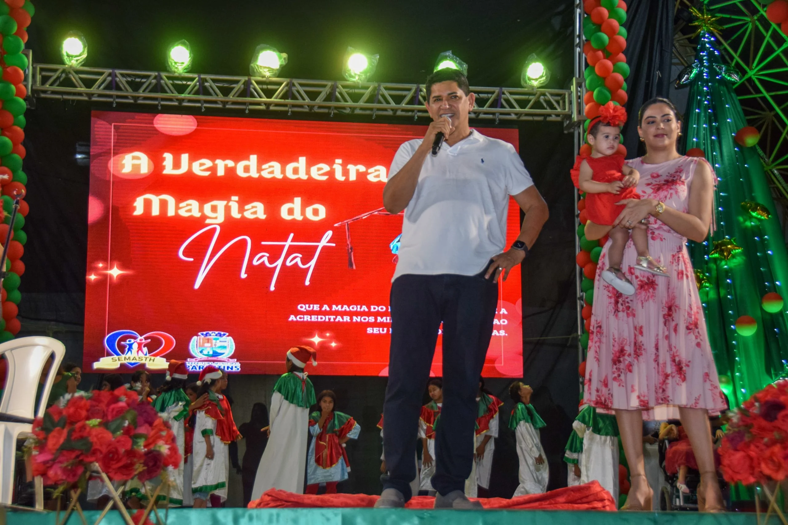 Prefeito Bi Garcia comemora o IDH do município na festa “A verdadeira Magia do Natal”