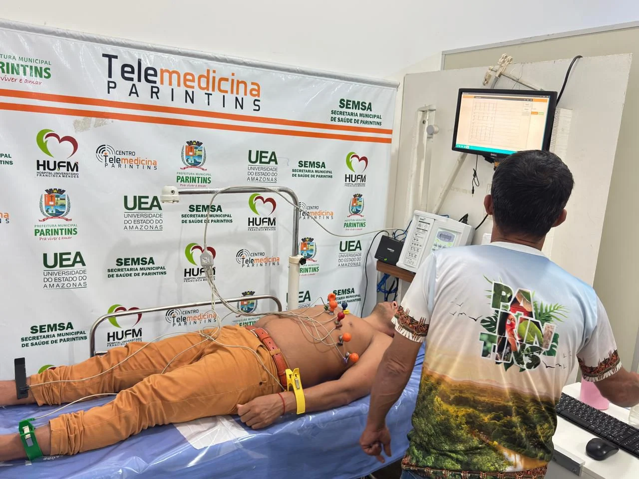 Prefeitura de Parintins lidera exames de eletrocardiograma via Telessaúde no Amazonas 2 Prefeitura de Parintins lidera exames de eletrocardiograma via Telessaúde no Amazonas