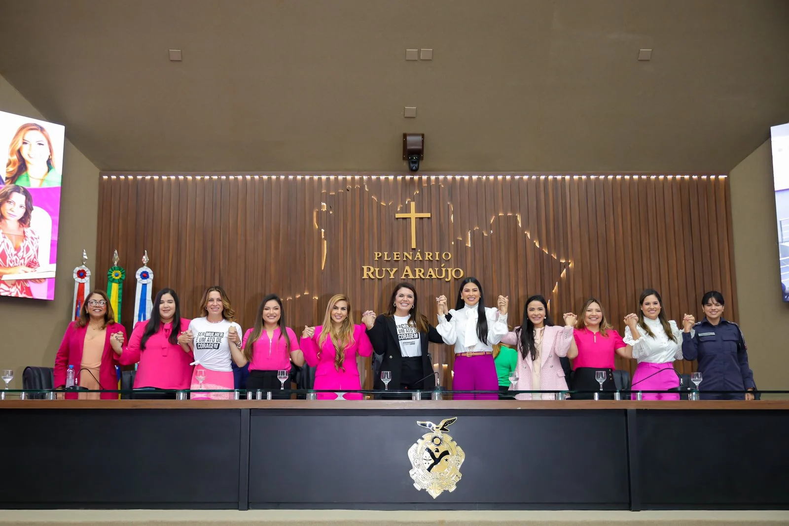Procuradoria Especial da Mulher na Aleam empossa deputada Mayra Dias 13 Procuradoria Especial da Mulher na Aleam empossa deputada Mayra Dias