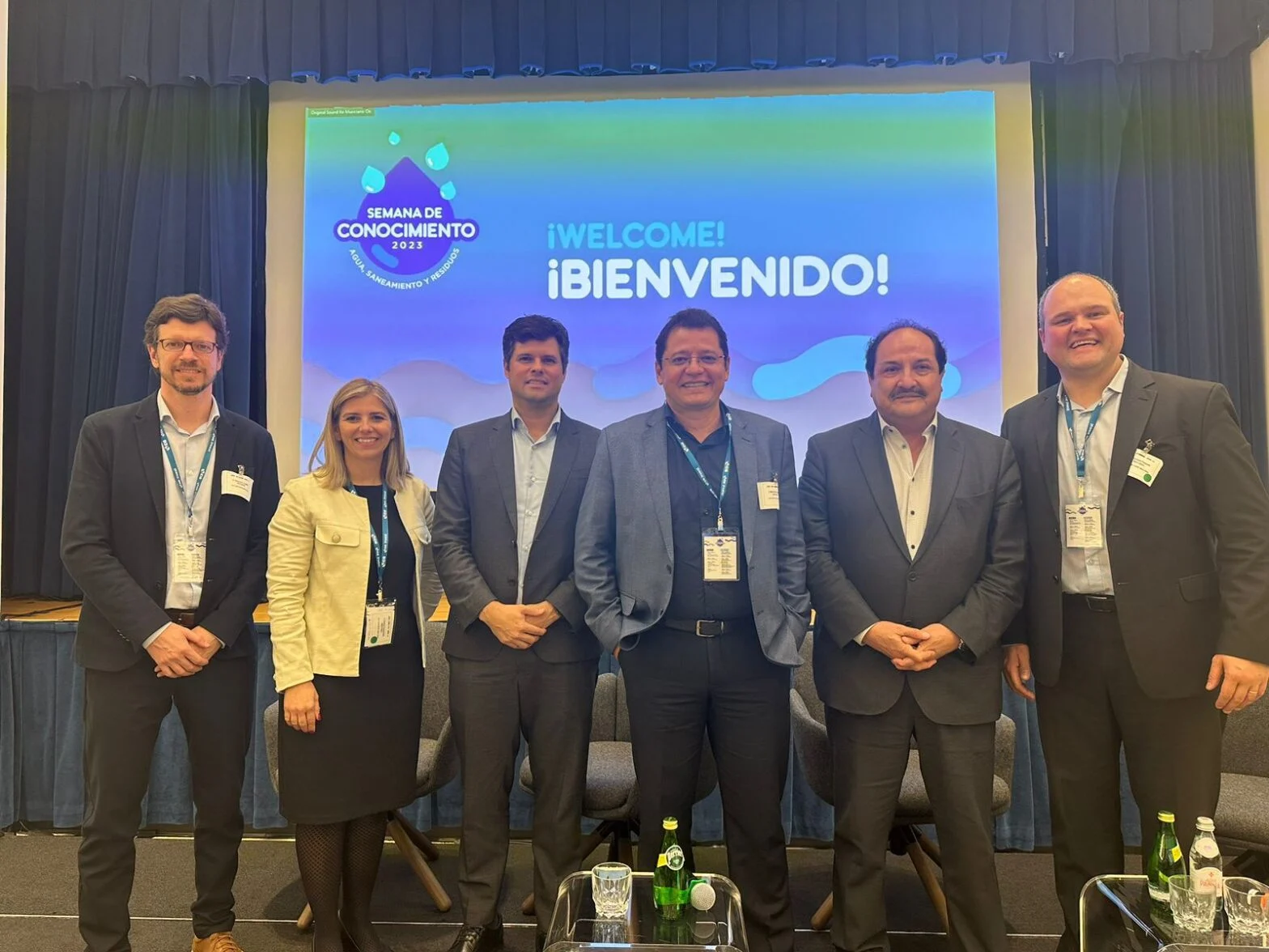 Prosamin+ marca presença na agenda global sobre saneamento básico e recursos hídricos 16 Prosamin+ marca presença na agenda global sobre saneamento básico e recursos hídricos