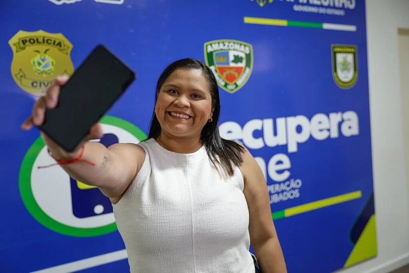 Recuperafone  Aparelho Furtado Em Manaus é Recuperado No Interior Por Meio Do Programa Estadual