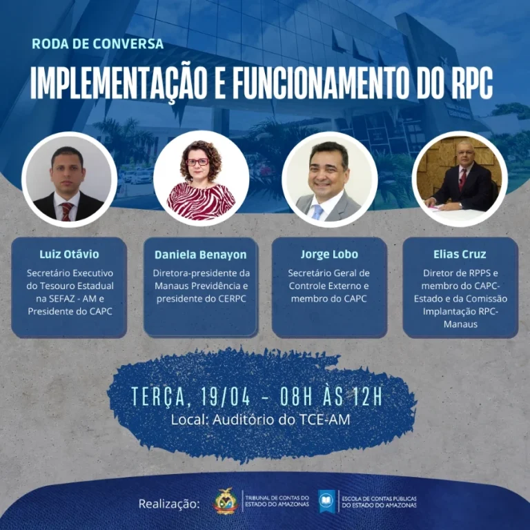 Regime De Previdência Complementar é Tema De Roda De Conversa No Tce