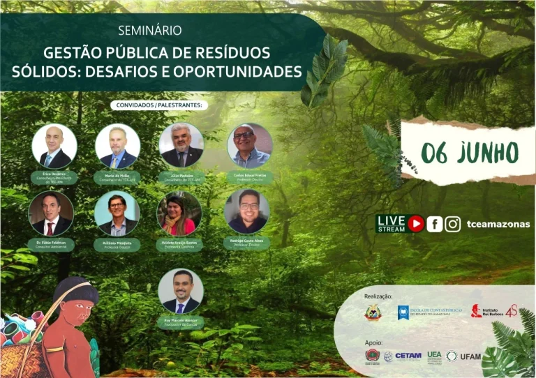 Reta Final De Inscrições Para Seminário Sobre Gestão De Resíduos Sólidos Promovido Pelo Tce Am
