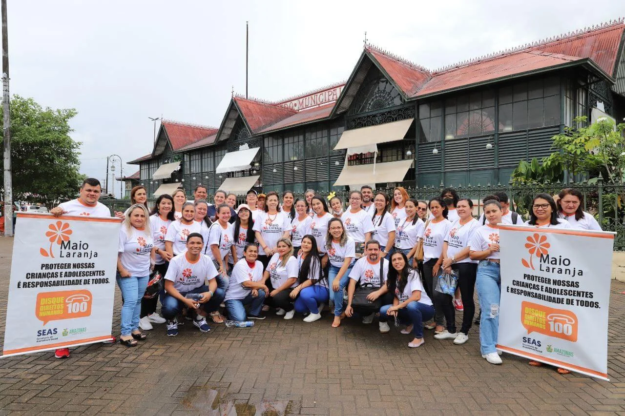 Seas Orienta Feirantes E Clientes Da Manaus Moderna A Proteger Crianças E Adolescentes Contra Exploração Sexual