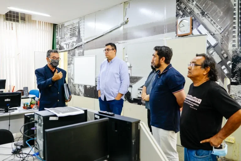 Secretaria De Comunicação Da Prefeitura De Manaus Recebe Visita Do Presidente Do Sindicato Dos Jornalistas