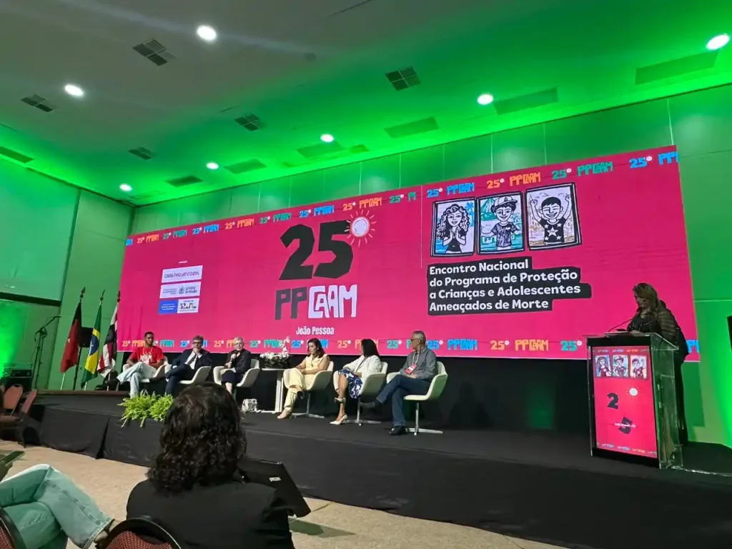 Sejusc participa do 25º Encontro Nacional do PPCAAM, em João Pessoa