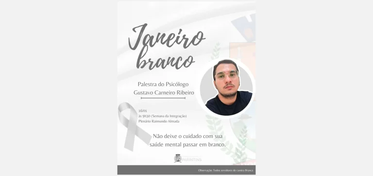 Psicólogo Gustavo Carneiro Ribeiro