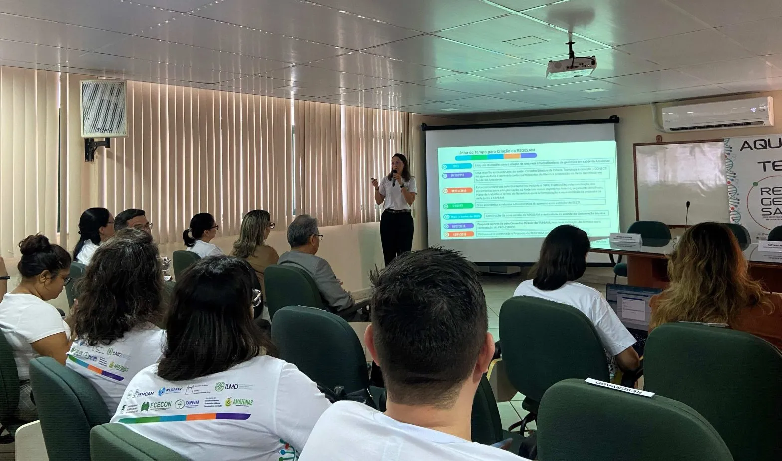 Simpósio destaca fortalecimento e compromisso da Vigilância Genômica em Saúde no Estado do Amazonas