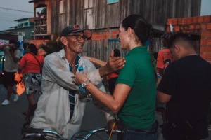 ’Sinto a confiança do povo’, diz a candidata a prefeita Michele Valadares