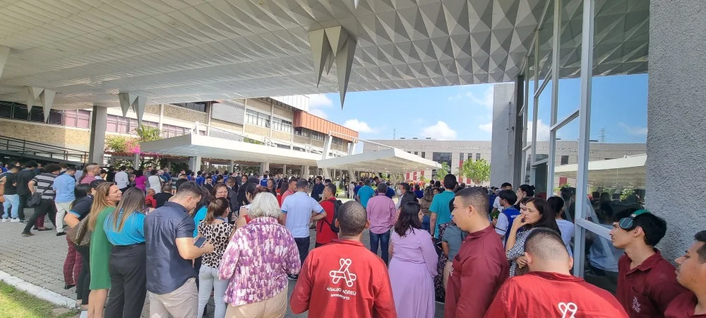 Tce Am Faz Simulação De Evacuação De Emergência E Salvamento
