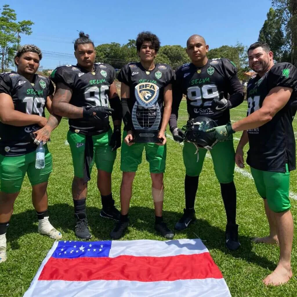 Time amazonense conquista etapa regional do Campeonato Brasileiro de futebol americano