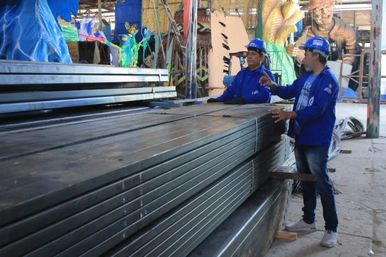 Valorização do trabalhador: Presidente Rossy Amoedo investe em ampliação do Complexo de Galpões do Boi Caprichoso