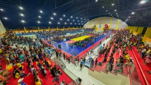 “Vamos fazer um grande evento e contem com apoio da Prefeitura”, afirma Mateus Assayag sobre etapa dos Jogos Escolares do Amazonas, em Parintins